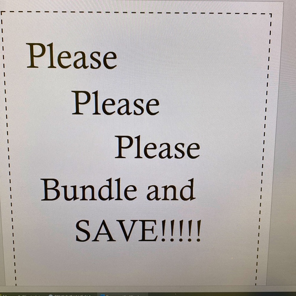 Please make offers